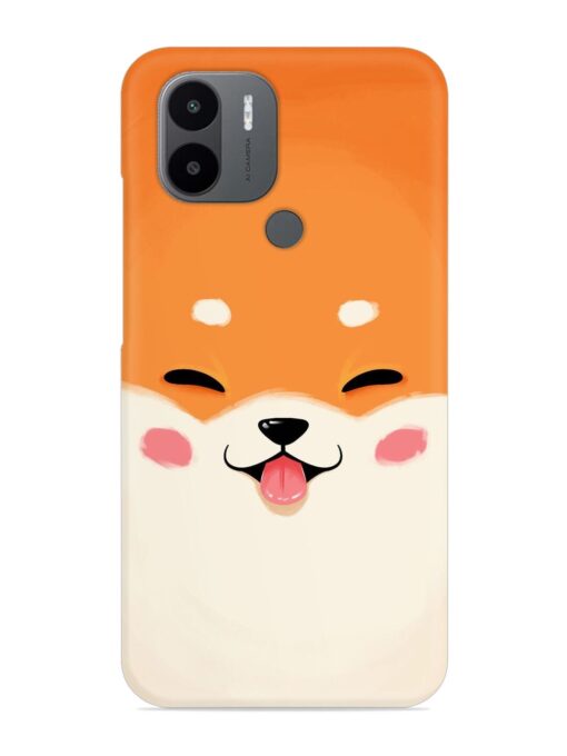 Cute Dog Face Vector Snap Case for Xiaomi Redmi A1 Plus