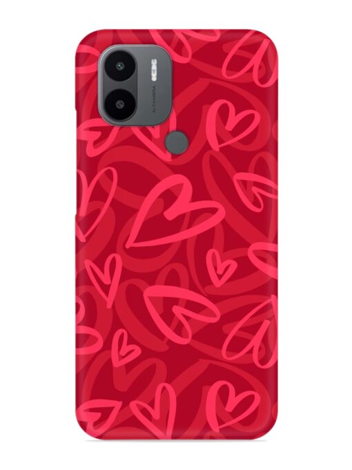 Seamless Romantic Pattern Snap Case for Xiaomi Redmi A1 Plus Zapvi