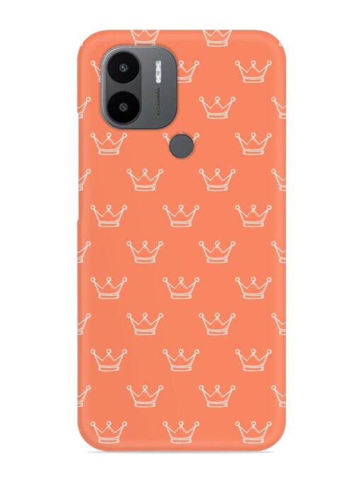 Hand Drawn Crown Snap Case for Xiaomi Redmi A1 Plus