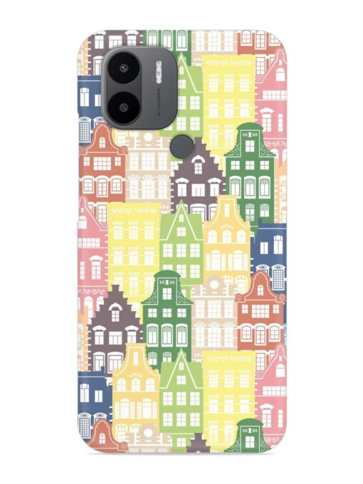 Seamless Shapes Pattern Snap Case for Xiaomi Redmi A1 Plus