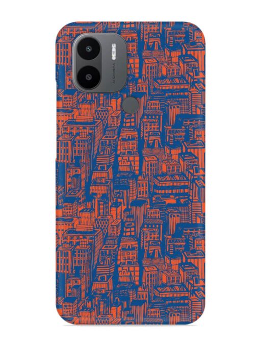 Hand Drawn Seamless Snap Case for Xiaomi Redmi A1 Plus