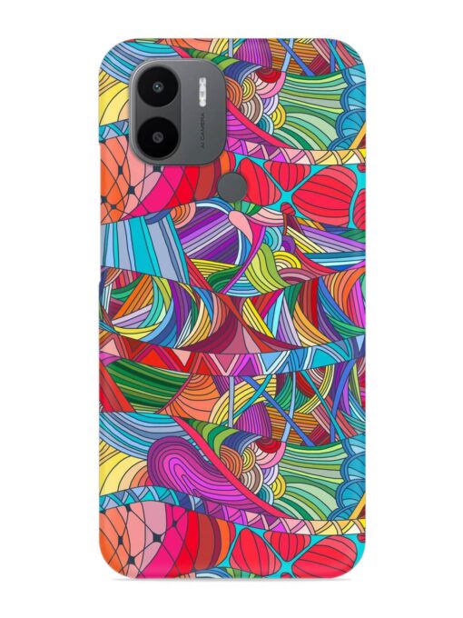 Seamless Patterns Hand Drawn Snap Case for Xiaomi Redmi A1 Plus