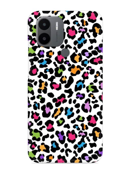 Seamless Leopard Pattern Snap Case for Xiaomi Redmi A1 Plus