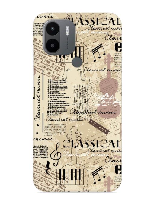 Classical Music Lpattern Snap Case for Xiaomi Redmi A1 Plus