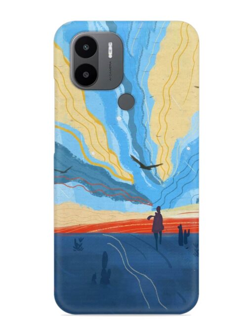 Minimal Abstract Landscape Snap Case for Xiaomi Redmi A1 Plus