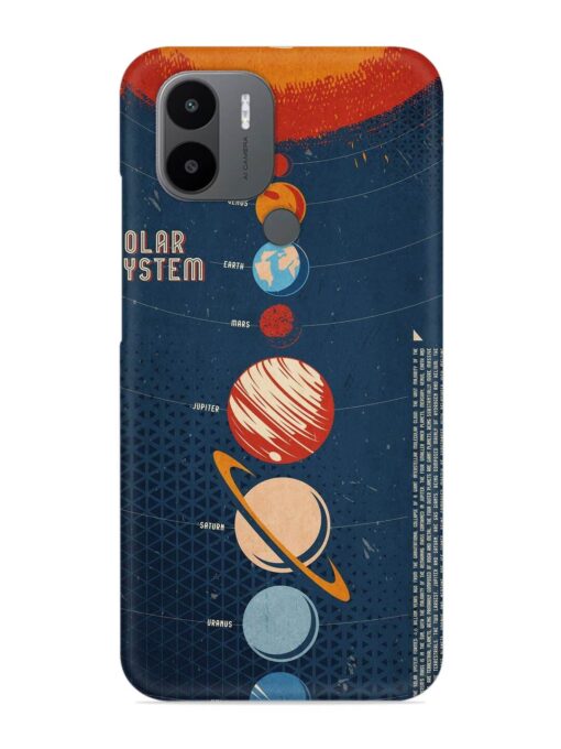 Solar System Vector Snap Case for Xiaomi Redmi A1 Plus Zapvi