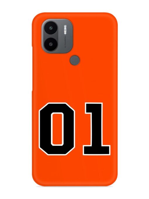 01 Number Snap Case for Xiaomi Redmi A1 Plus Zapvi