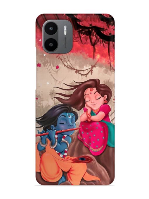 Radhe Krishna Water Art Snap Case for Xiaomi Redmi A2 Zapvi