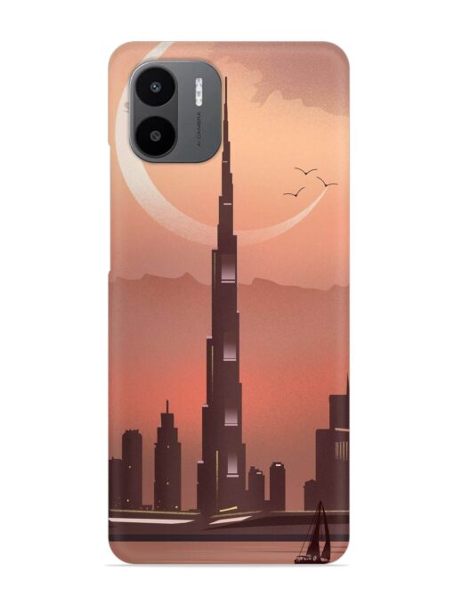 Landmark Burj Khalifa Snap Case for Xiaomi Redmi A2 Zapvi