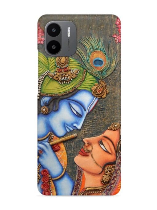 Lord Radha Krishna Flute Art Snap Case for Xiaomi Redmi A2 Zapvi