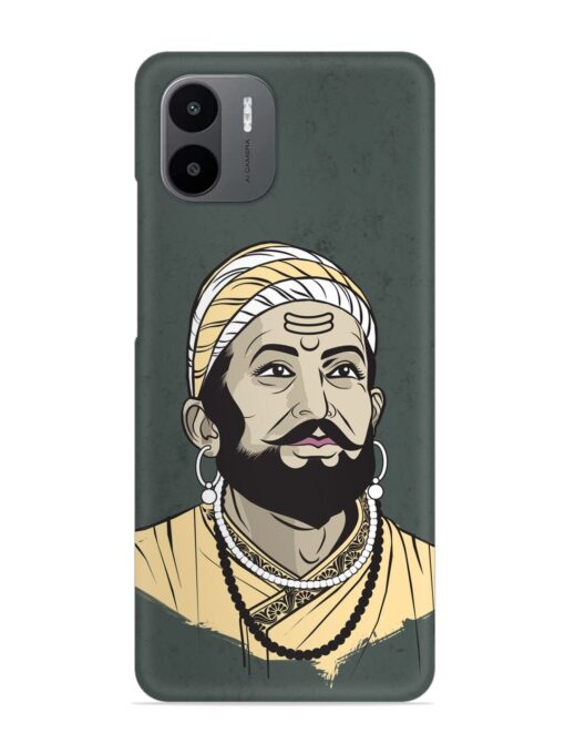 Shivaji Maharaj Vector Art Snap Case for Xiaomi Redmi A2 Zapvi