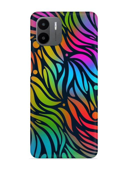 Abstract Leaf Design Snap Case for Xiaomi Redmi A2 Zapvi