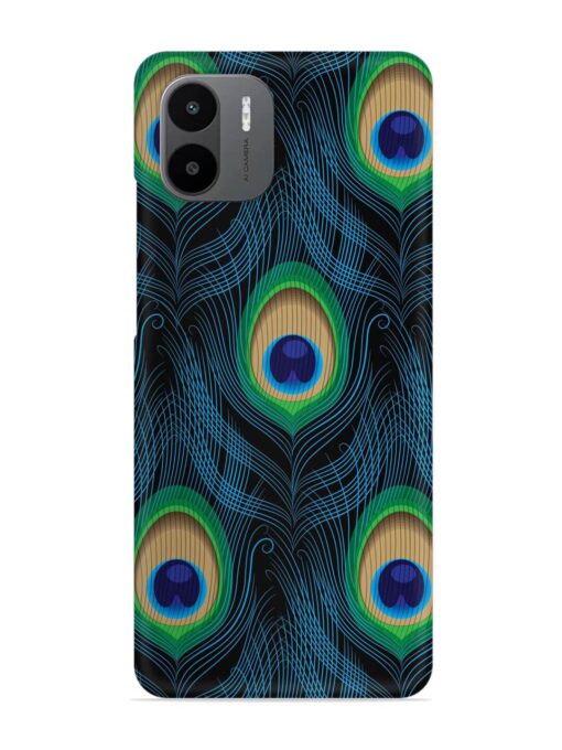 Seamless Pattern Peacock Snap Case for Xiaomi Redmi A2 Zapvi