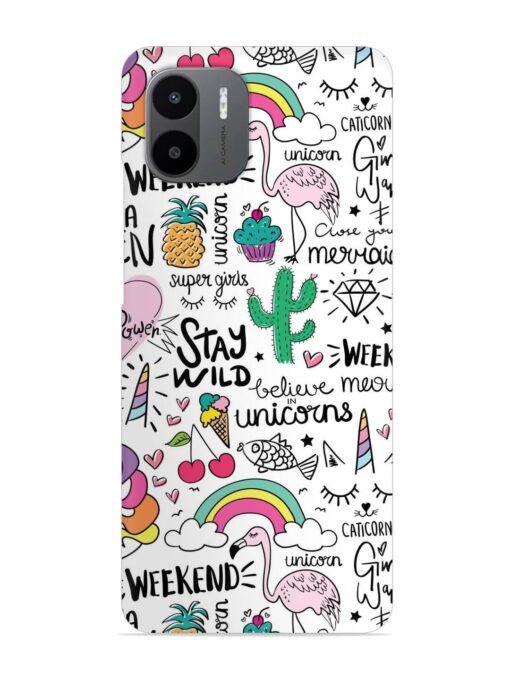 Unicorn Ice Cream Snap Case for Xiaomi Redmi A2