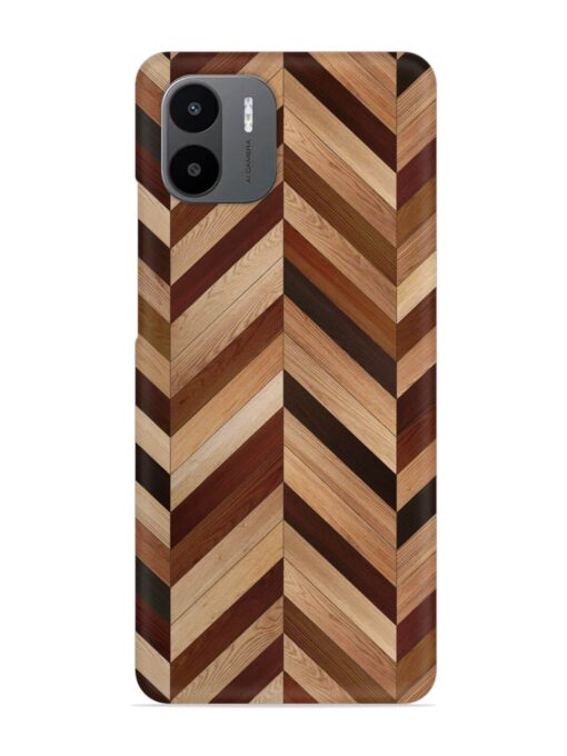 Seamless Wood Parquet Snap Case for Xiaomi Redmi A2 Zapvi