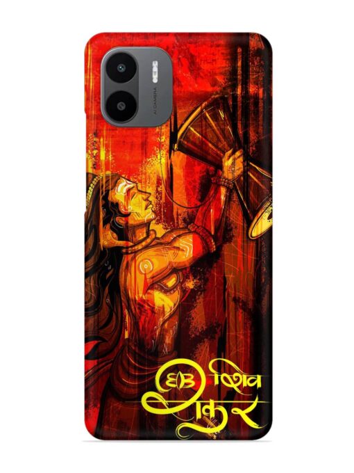 Illustration Lord Shiva Snap Case for Xiaomi Redmi A2 Zapvi