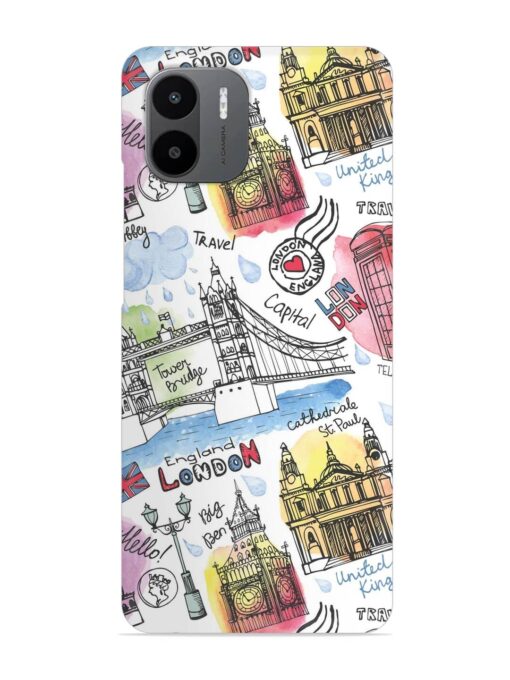 Vector London Landmark Snap Case for Xiaomi Redmi A2 Zapvi