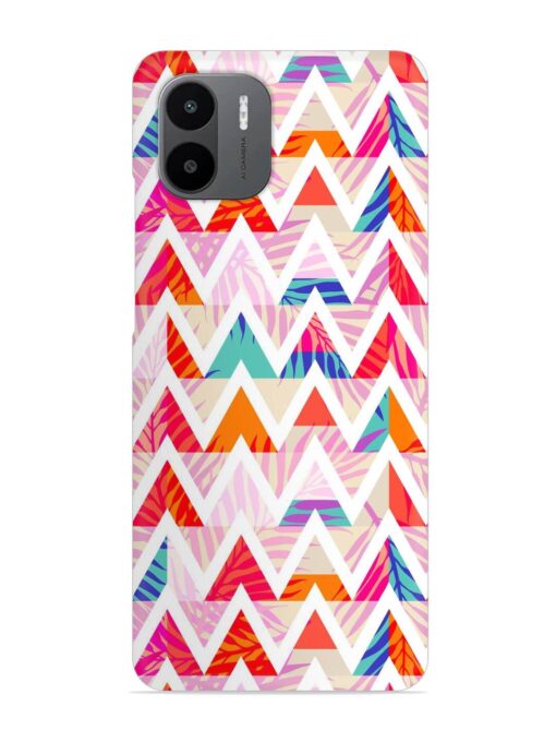 Abstract Triangle Background Snap Case for Xiaomi Redmi A2 Zapvi