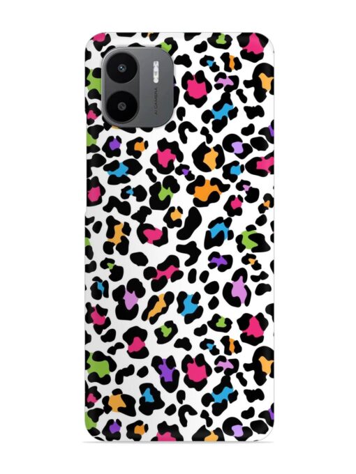 Seamless Leopard Pattern Snap Case for Xiaomi Redmi A2 Zapvi