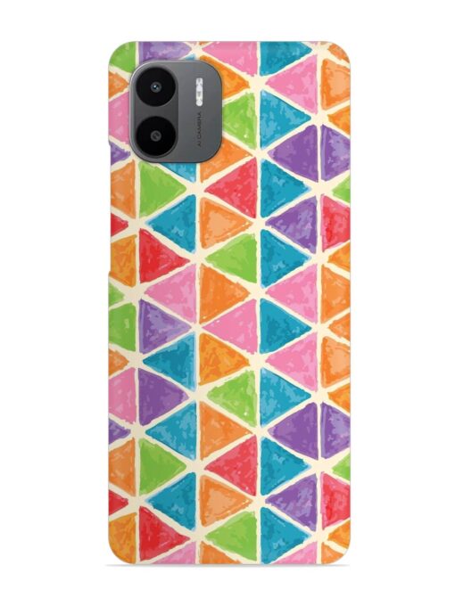 Seamless Colorful Isometric Snap Case for Xiaomi Redmi A2