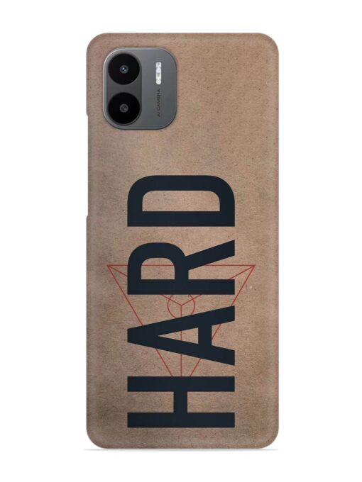 Hard Typo Snap Case for Xiaomi Redmi A2 Zapvi