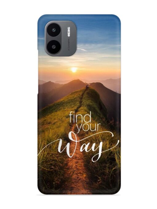 Find Your Way Snap Case for Xiaomi Redmi A2 Zapvi