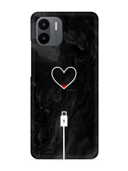 Heart Charging Vector Snap Case for Xiaomi Redmi A2 Zapvi