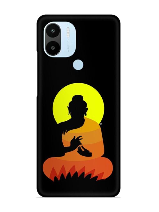 Buddha Art Black Snap Case for Xiaomi Redmi A2 Plus Zapvi