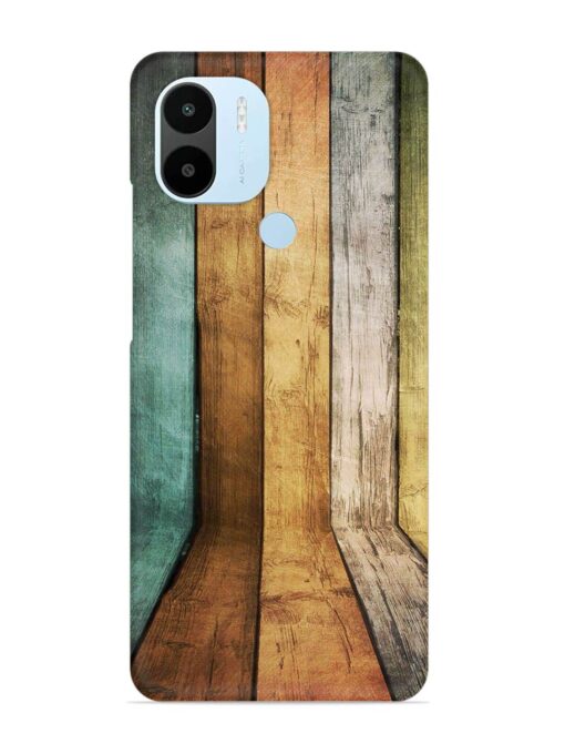 Wooden Realistic Art Snap Case for Xiaomi Redmi A2 Plus Zapvi