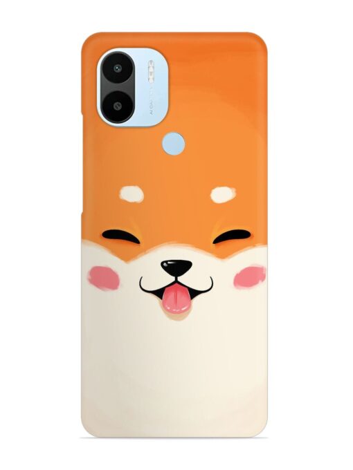 Cute Dog Face Vector Snap Case for Xiaomi Redmi A2 Plus Zapvi