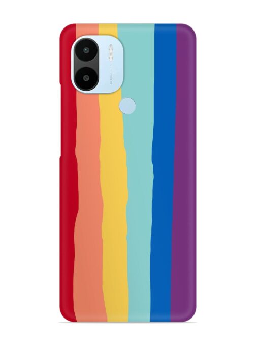 Rainbow Genuine Liquid Snap Case for Xiaomi Redmi A2 Plus Zapvi