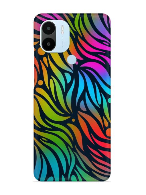 Abstract Leaf Design Snap Case for Xiaomi Redmi A2 Plus Zapvi