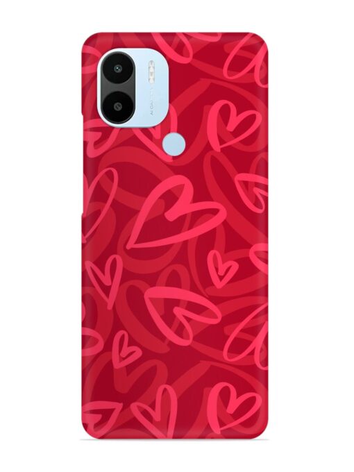 Seamless Romantic Pattern Snap Case for Xiaomi Redmi A2 Plus