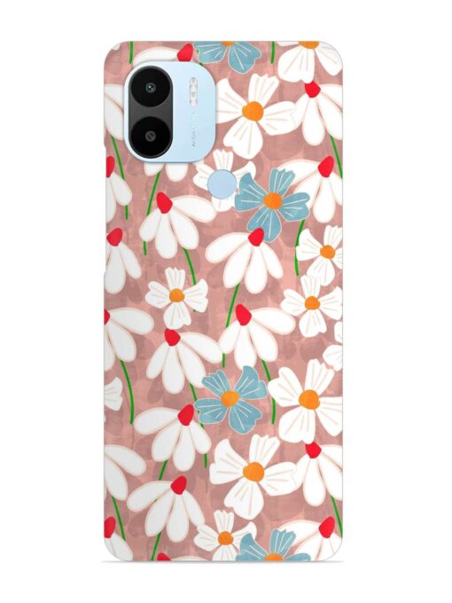 Abstract Petal Flowers Snap Case for Xiaomi Redmi A2 Plus Zapvi