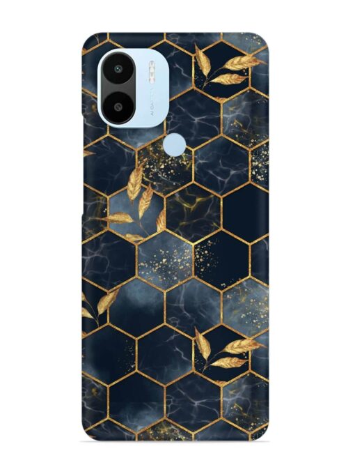 Marble Hexagon Seamless Snap Case for Xiaomi Redmi A2 Plus