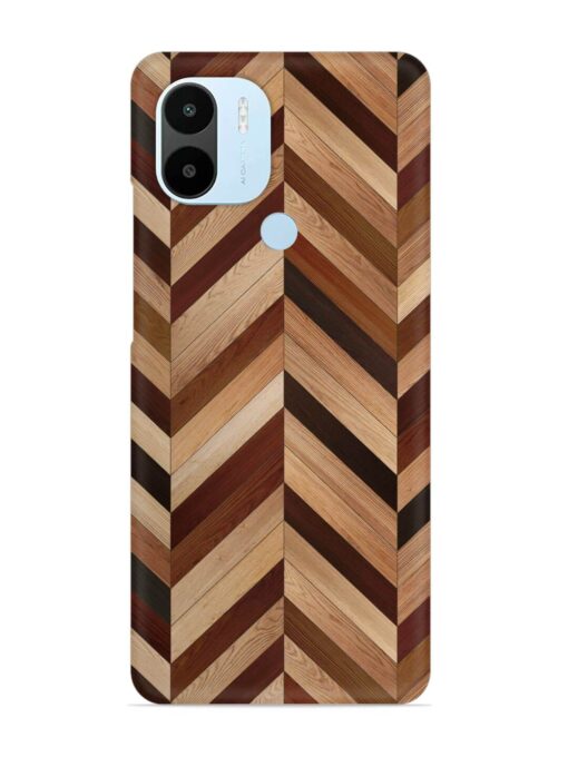 Seamless Wood Parquet Snap Case for Xiaomi Redmi A2 Plus Zapvi