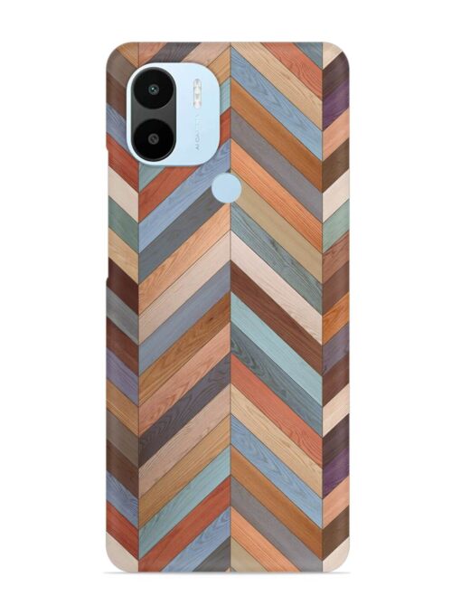 Seamless Wood Parquet Snap Case for Xiaomi Redmi A2 Plus