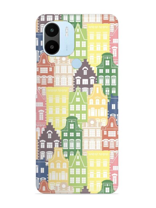 Seamless Shapes Pattern Snap Case for Xiaomi Redmi A2 Plus Zapvi