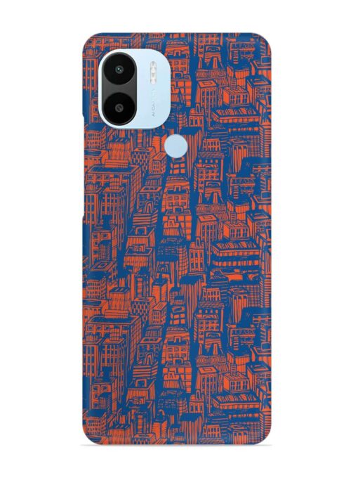 Hand Drawn Seamless Snap Case for Xiaomi Redmi A2 Plus