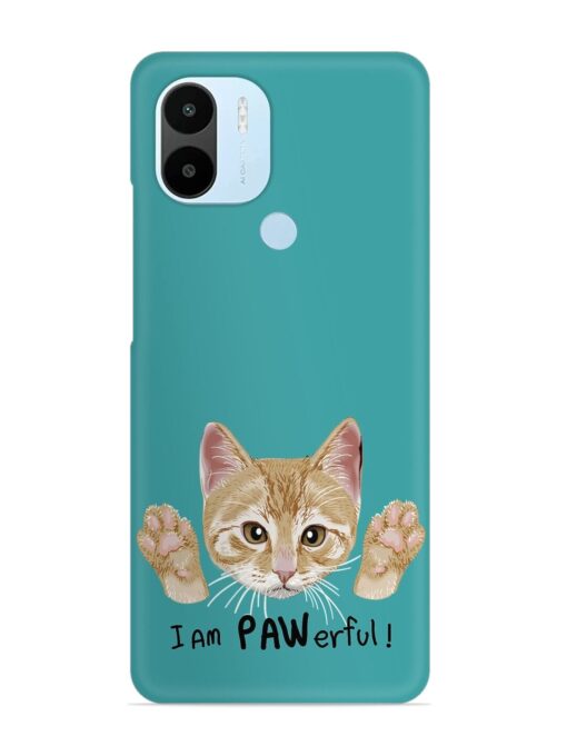 Typography Slogan Cat Snap Case for Xiaomi Redmi A2 Plus Zapvi