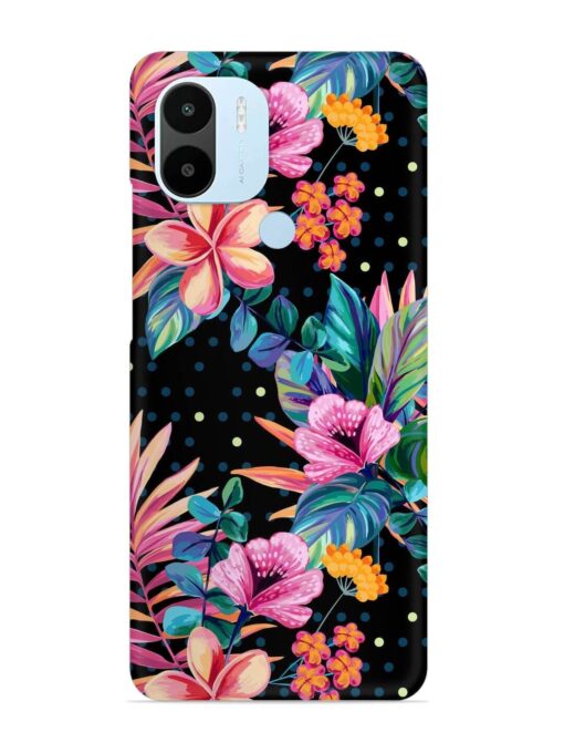 Seamless Floral Pattern Snap Case for Xiaomi Redmi A2 Plus Zapvi