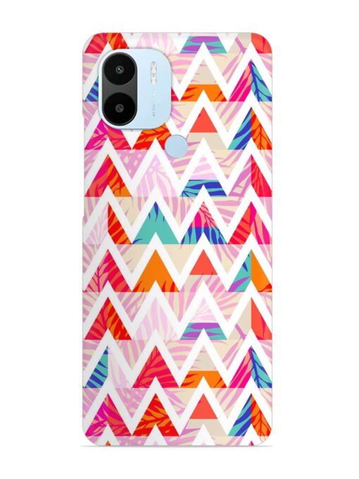 Abstract Triangle Background Snap Case for Xiaomi Redmi A2 Plus Zapvi