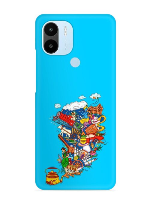 Vector Design Indian Snap Case for Xiaomi Redmi A2 Plus Zapvi