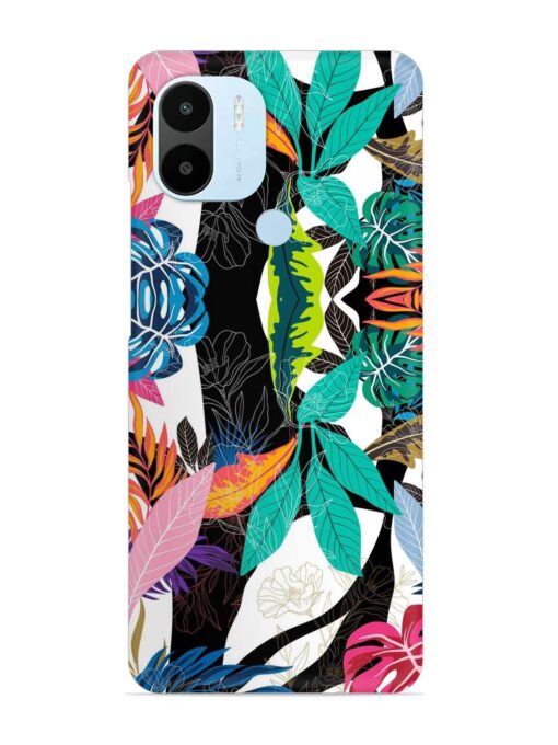 Floral Pattern Bright Snap Case for Xiaomi Redmi A2 Plus Zapvi