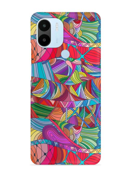 Seamless Patterns Hand Drawn Snap Case for Xiaomi Redmi A2 Plus