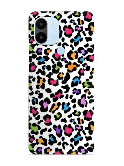 Seamless Leopard Pattern Snap Case for Xiaomi Redmi A2 Plus Zapvi