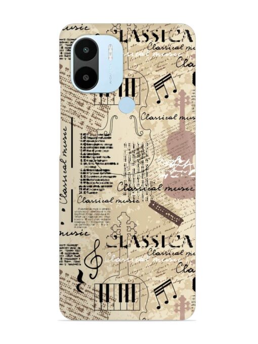 Classical Music Lpattern Snap Case for Xiaomi Redmi A2 Plus Zapvi