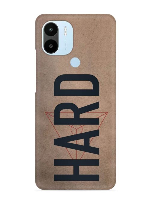 Hard Typo Snap Case for Xiaomi Redmi A2 Plus