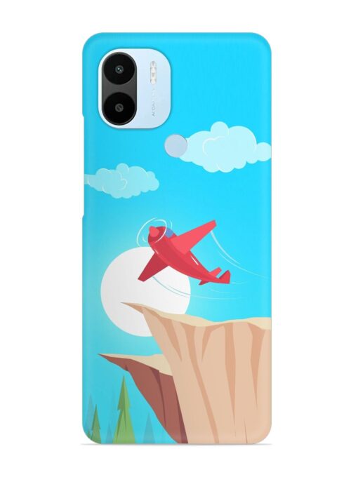 Small Planes In Flight Snap Case for Xiaomi Redmi A2 Plus Zapvi