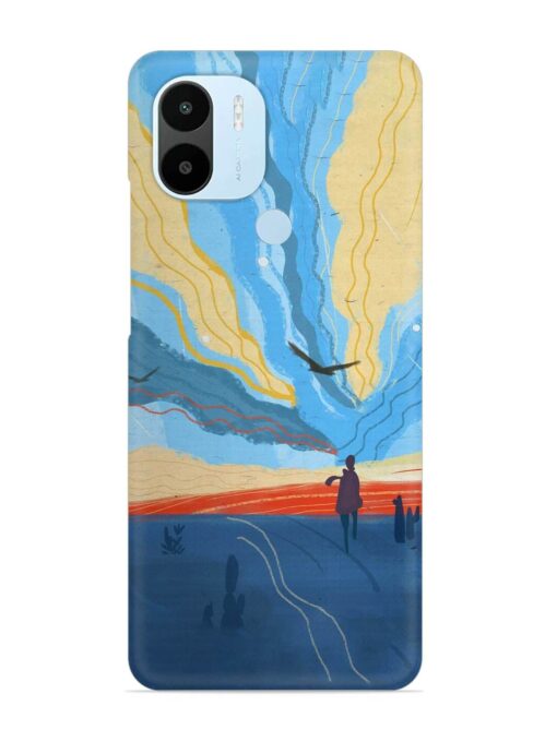 Minimal Abstract Landscape Snap Case for Xiaomi Redmi A2 Plus